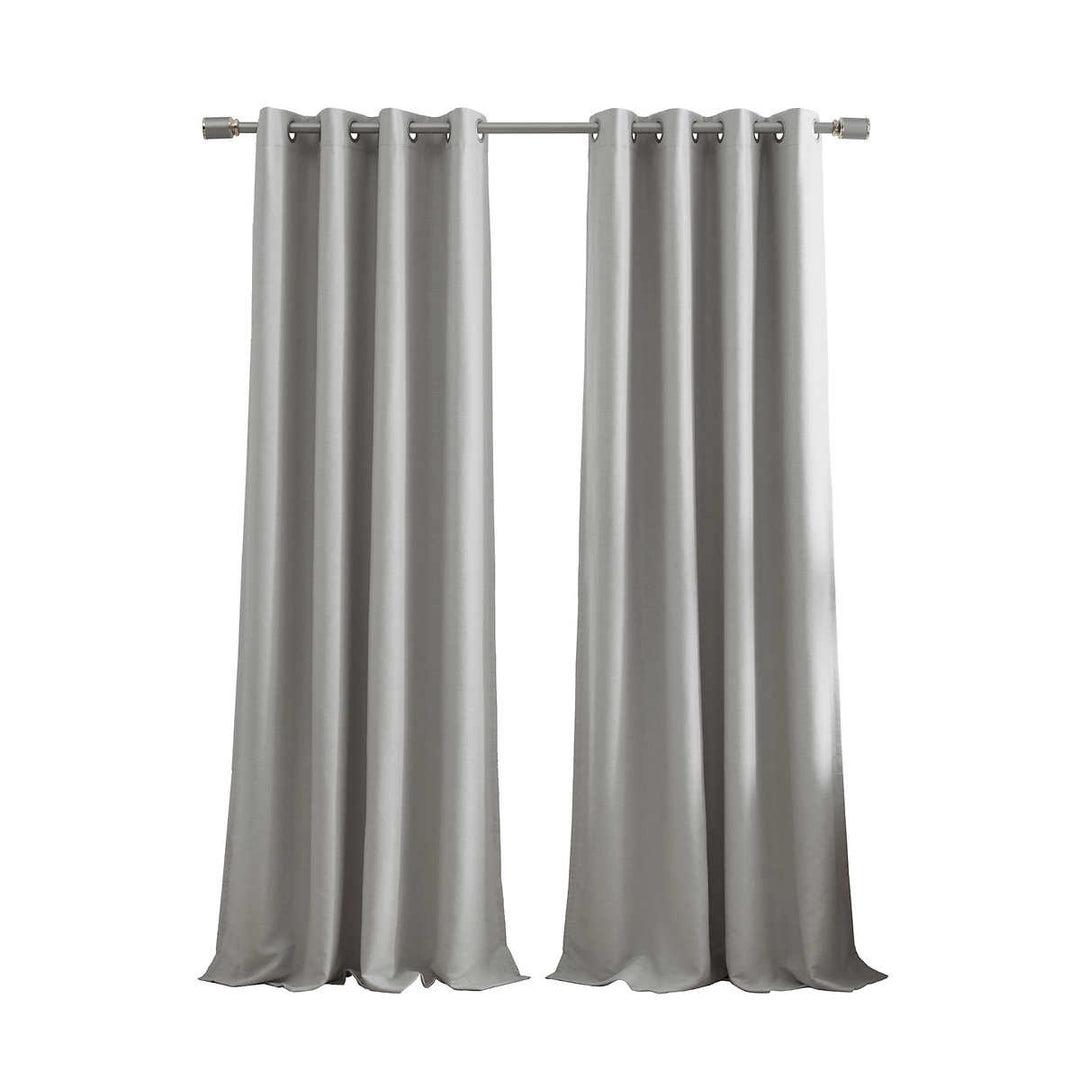 Bon Luxe Blackout Curtain Panel - 2-Pack