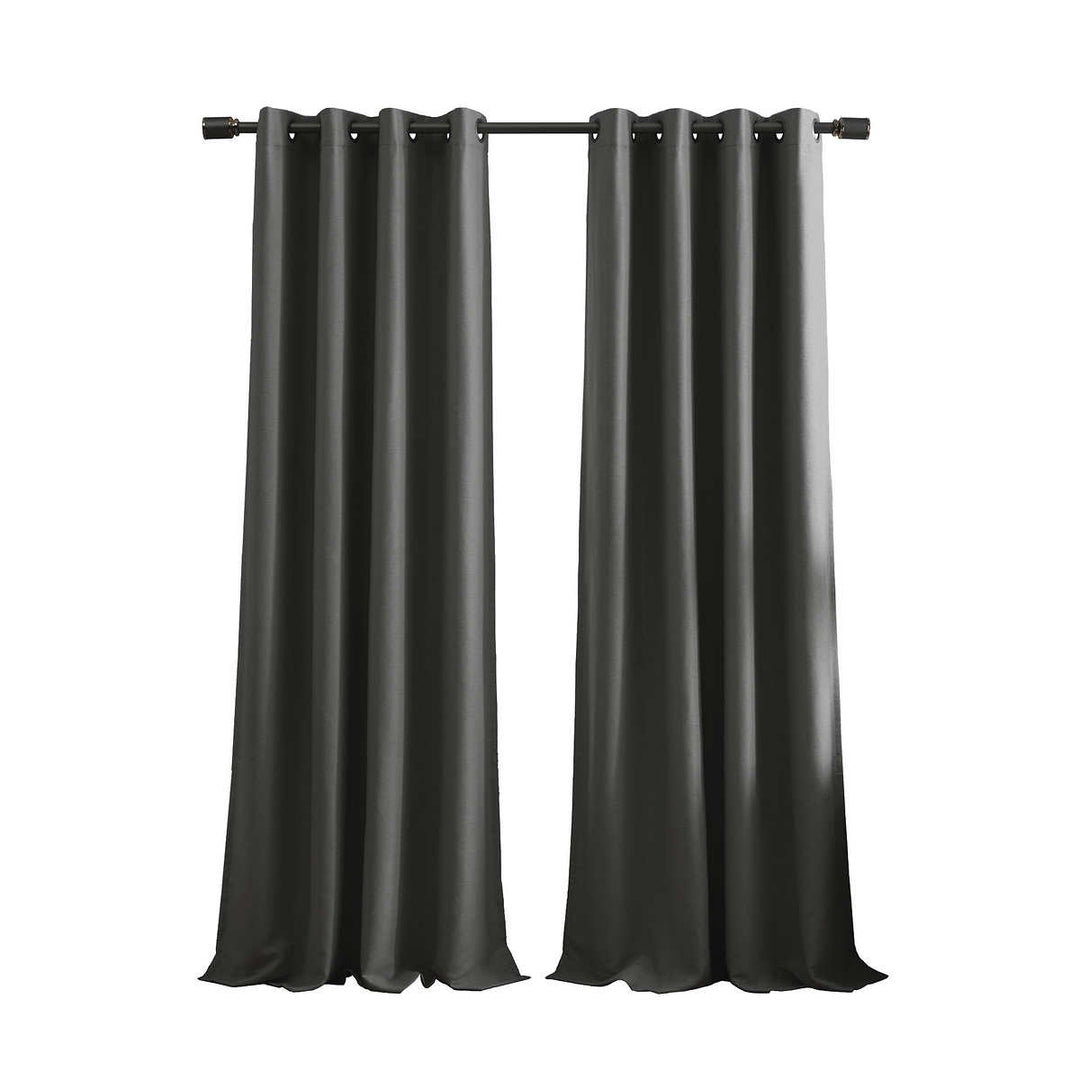 Bon Luxe Blackout Curtain Panel - 2-Pack