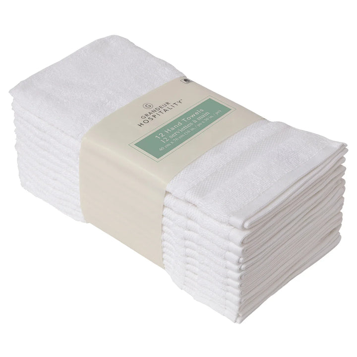 Grandeur Hospitality Hand Towel - 12-Pack