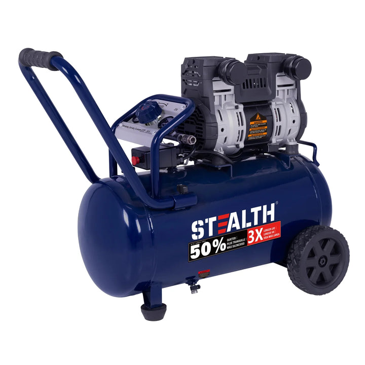 Stealth 10-Gal Quiet Air Compressor