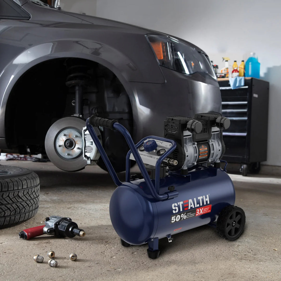 Stealth 10-Gal Quiet Air Compressor