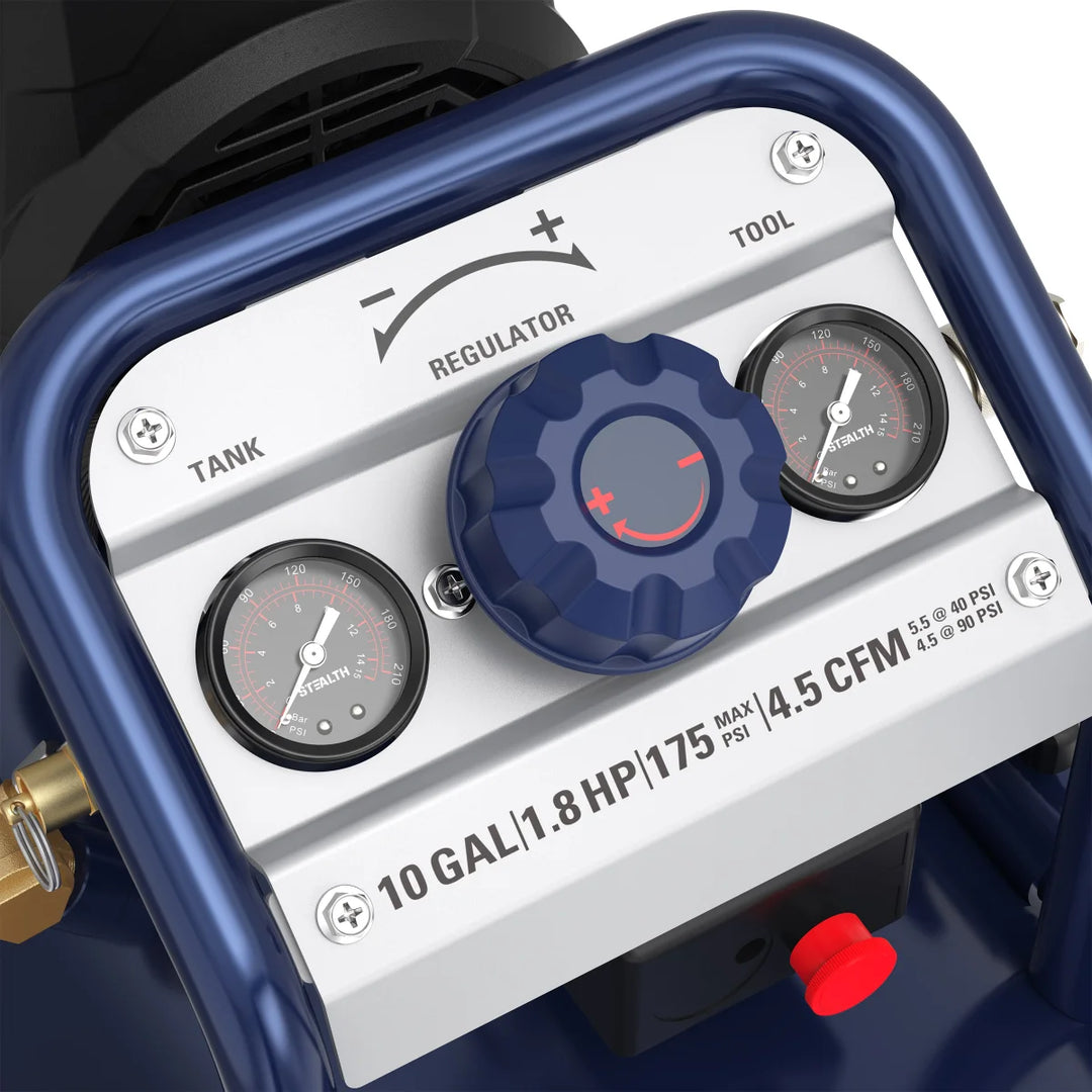 Stealth 10-Gal Quiet Air Compressor