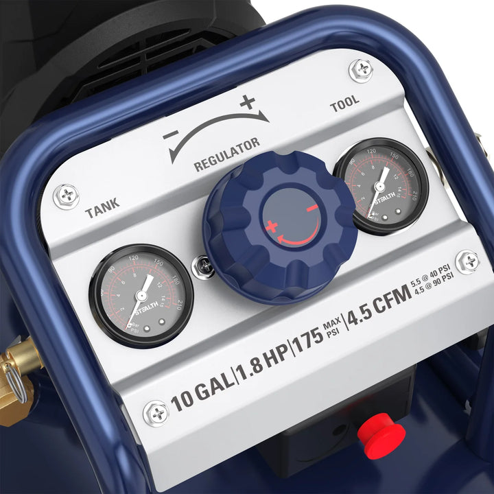 Stealth 10-Gal Quiet Air Compressor