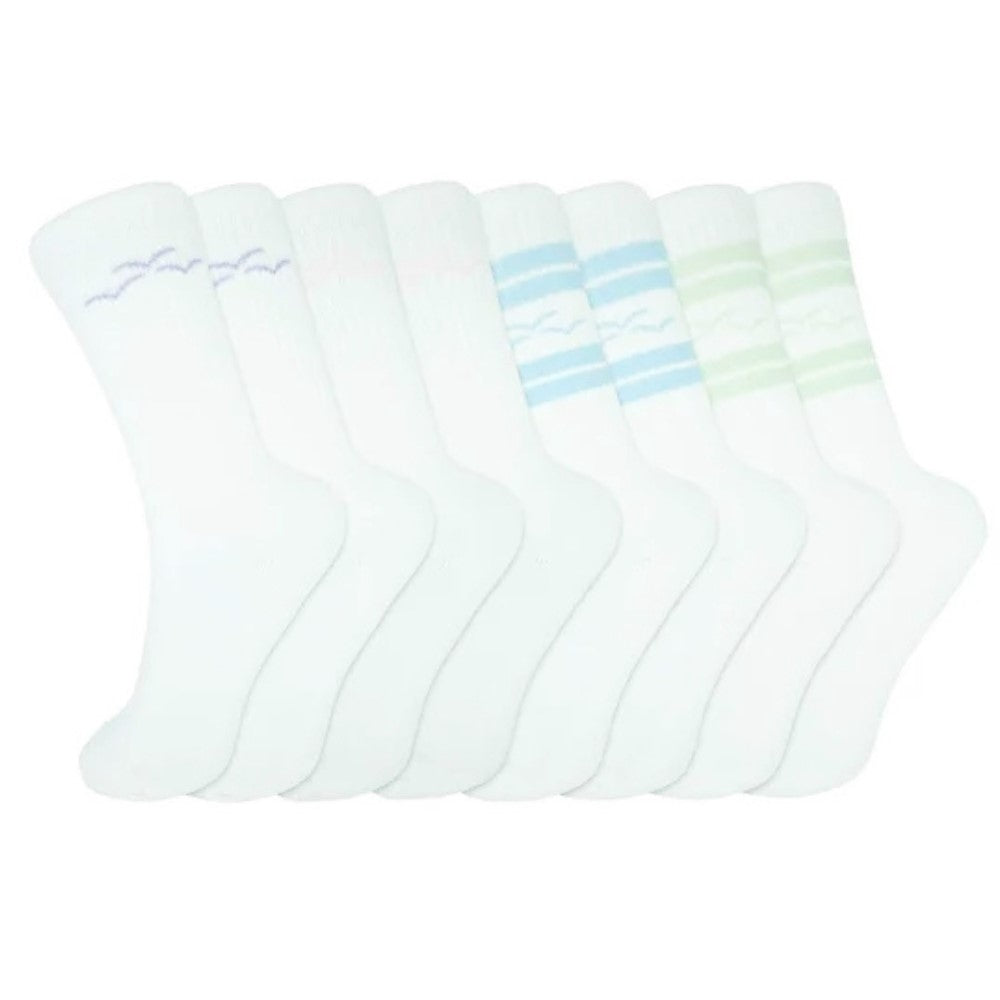Lazypants - Chaussettes en coton premium, 8 paires pour femmes