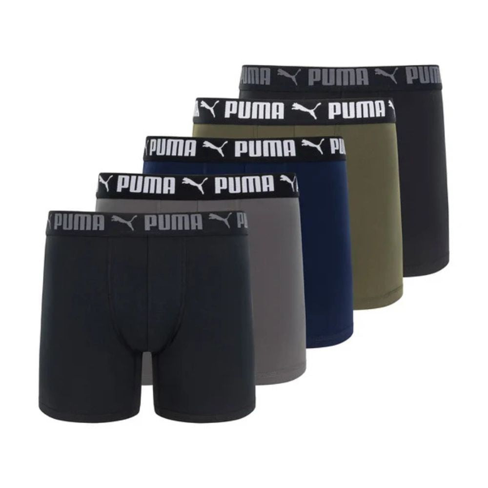Puma - 5-Pack Active Boxers for Men