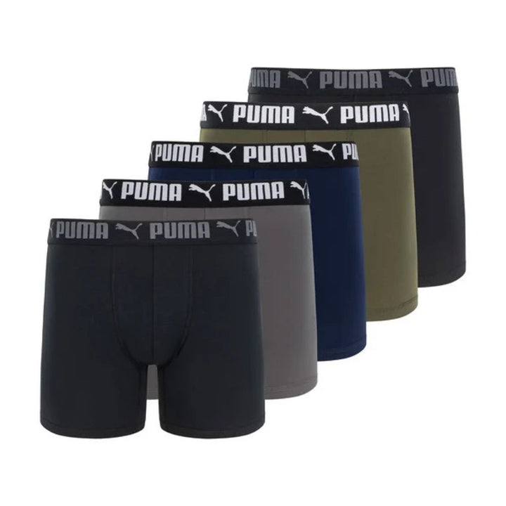 Puma - 5-Pack Active Boxers for Men