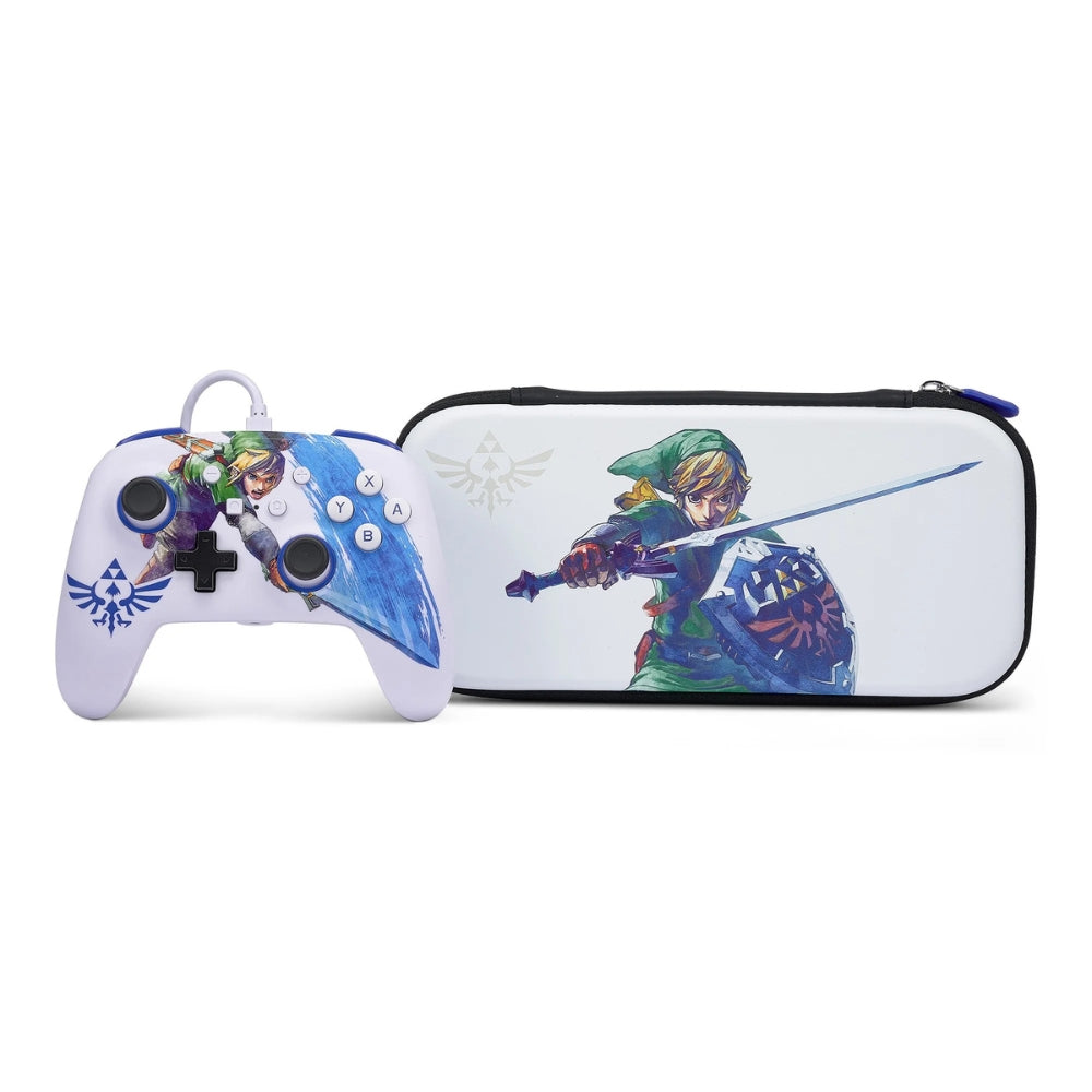 Nintendo Switch PowerA Wired Controller with Case