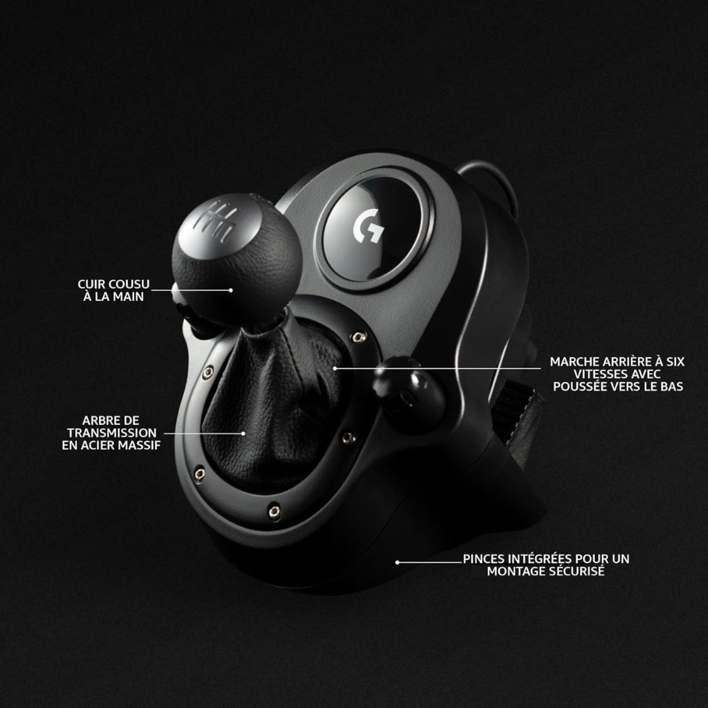 Logitech - Volant de course G920 Driving Force + pédales + levier de vitesse