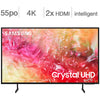 Samsung - 55 in. Class 4K UHD LED LCD TV - DU7100 Series