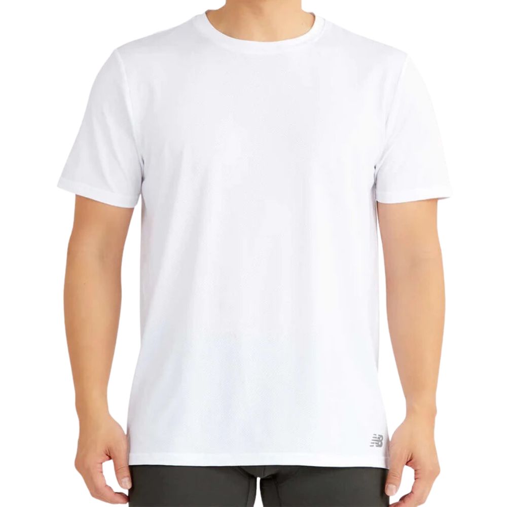 New Balance - Chandail à manches courtes à col rond de sports, paquet 3