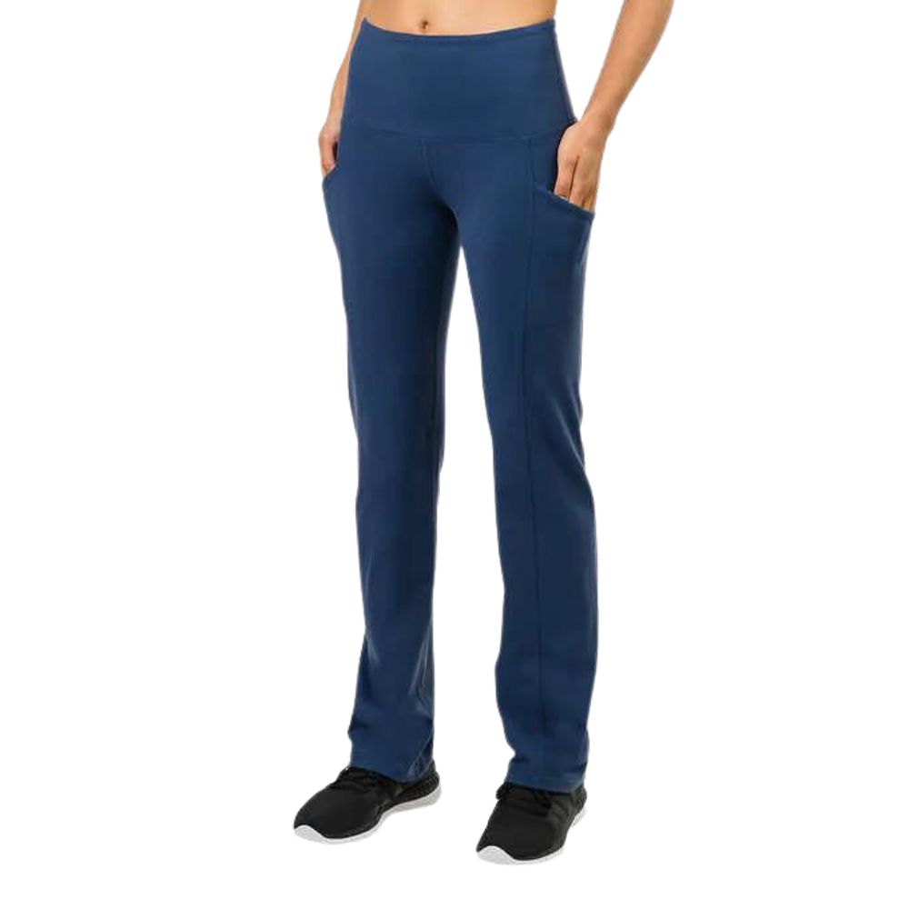 Tuff Athletics Women's Long Yoga Pants (Straight Fit)