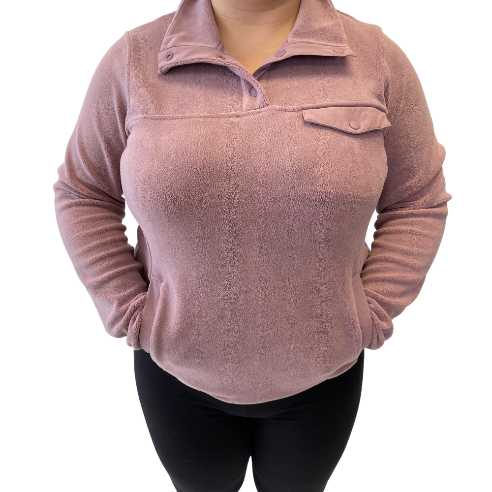 32 Degrees - Fleece Snap Pullover