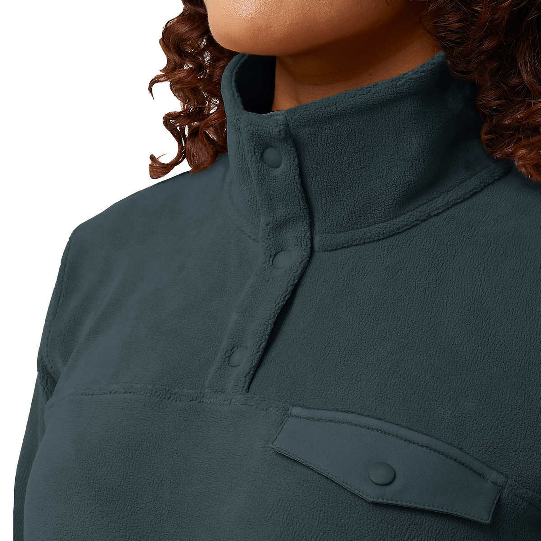 32 Degrees - Fleece Snap Pullover