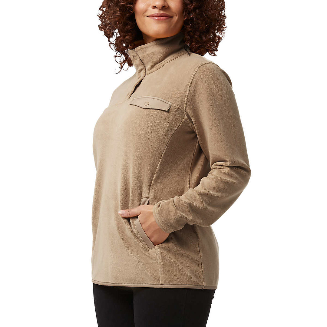 32 Degrees - Fleece Snap Pullover