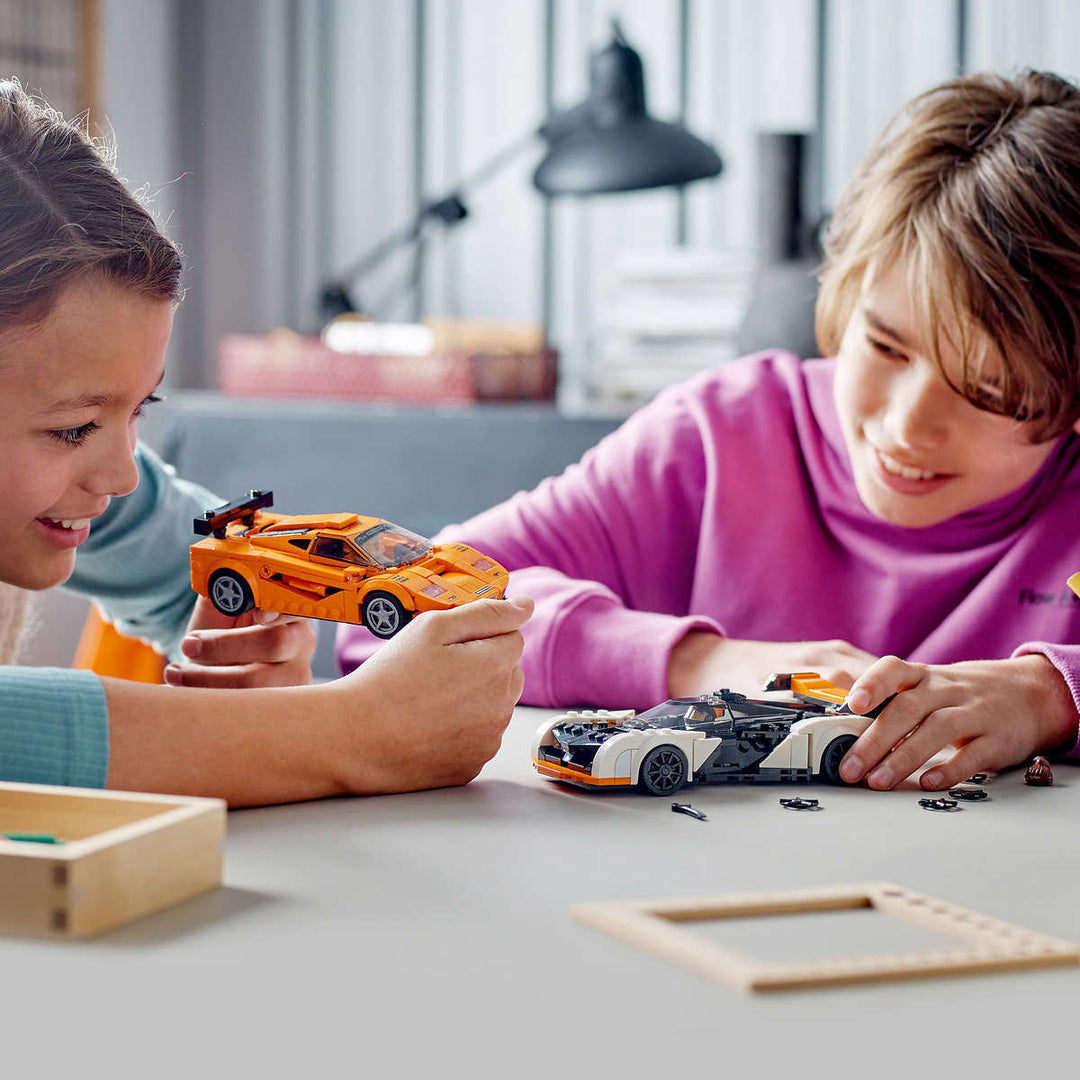 LEGO Champions McLaren Solus GT and McLaren F1 LM 76918