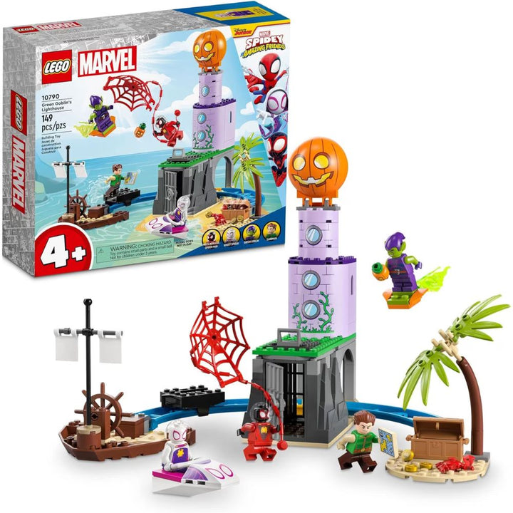 LEGO Team Spidey at Green Goblin's Lighthouse 10790