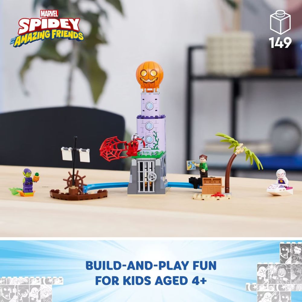 LEGO Team Spidey at Green Goblin's Lighthouse 10790