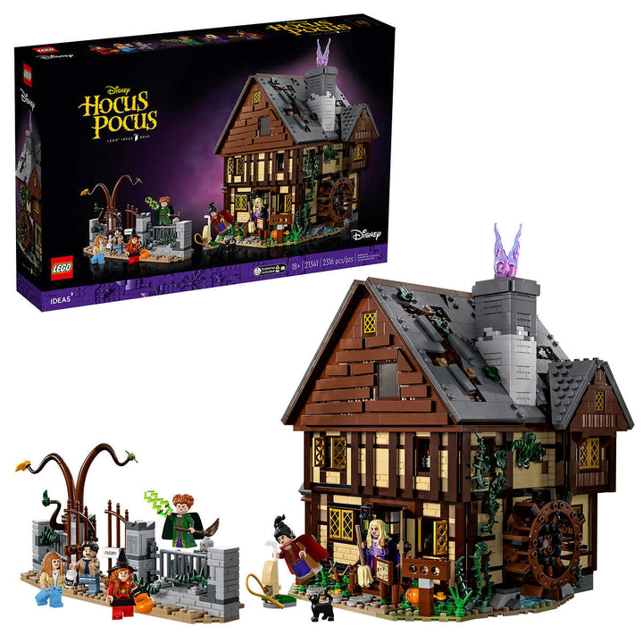 LEGO Ideas Disney Hocus Pocus: The Sanderson Sisters' Cottage 21341