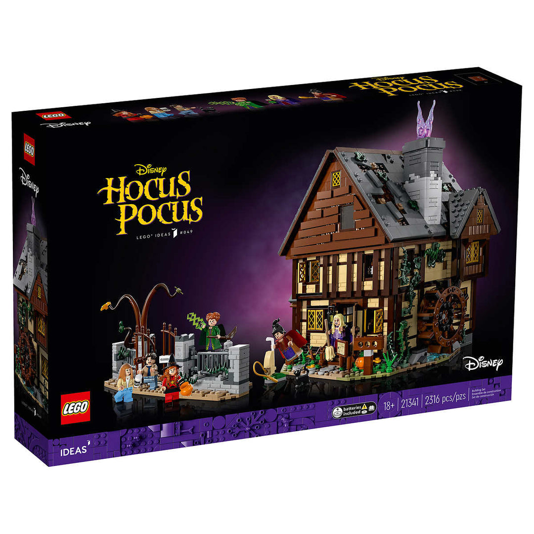 LEGO Ideas Disney Hocus Pocus: The Sanderson Sisters' Cottage 21341