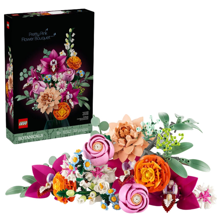 LEGO Pretty Pink Flower Bouquet 10342
