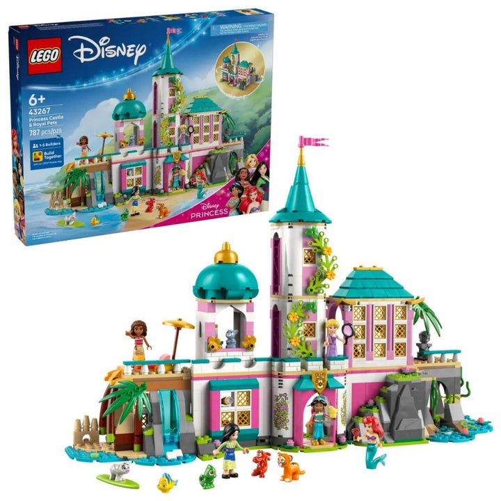 LEGO - Disney Princess Château et Animaux Royaux - 43267