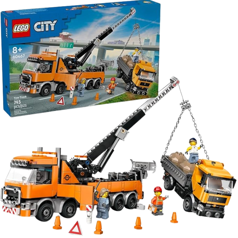 LEGO - Camion de dépannage lourd avec grue - 60467