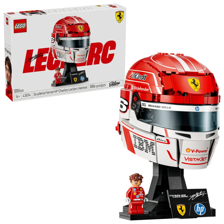 Lego - Scuderia Ferrari Helmet HP Charles Leclerc - 43014
