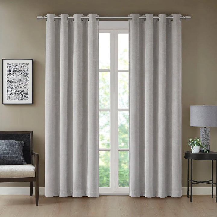 Beautyrest - Panneau de rideau occultant Mercier, 2 panneaux