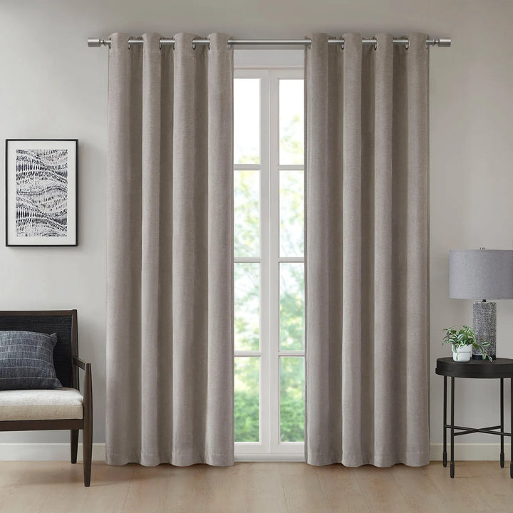 Beautyrest - Panneau de rideau occultant Mercier, 2 panneaux