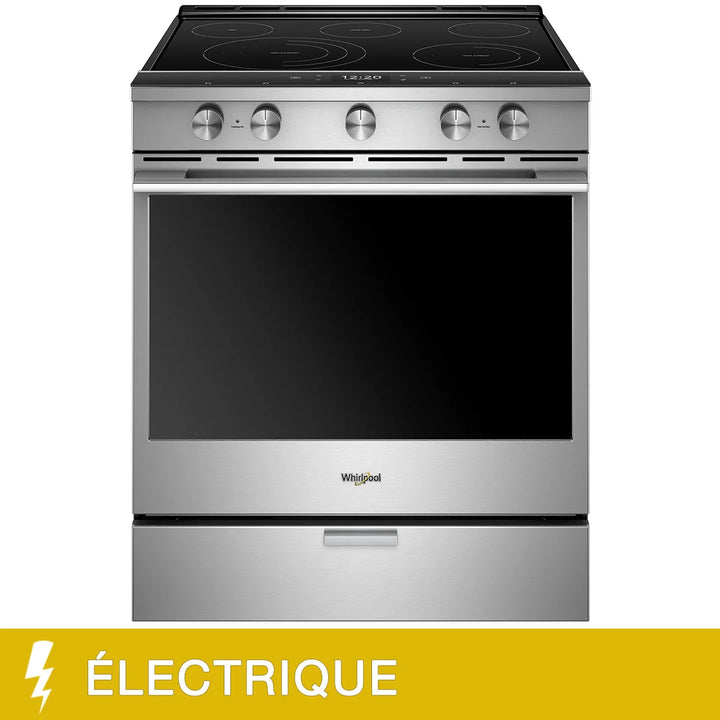 Whirlpool - Cuisinière électrique de 30 po, 6,4 pi³