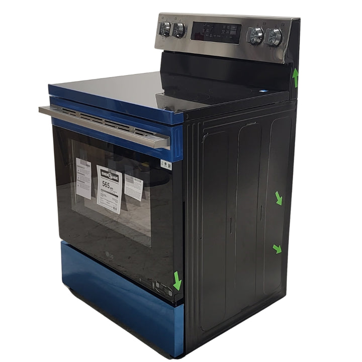 LG - 30 in Freestanding Electric Range, 6.3 cu ft