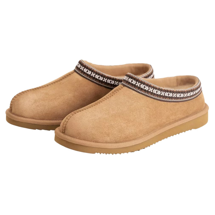 Kirkland Signature - Pantoufle en peau de mouton unisexe