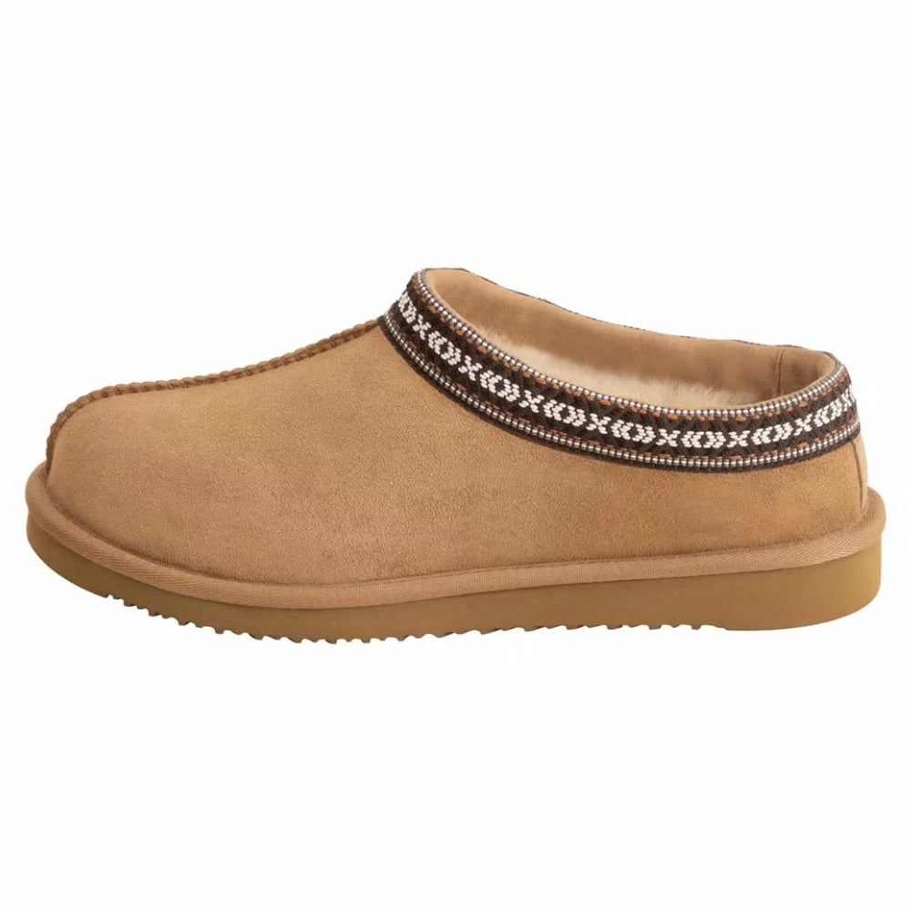 Kirkland Signature - Pantoufle en peau de mouton unisexe