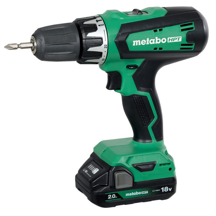 Metabo - 18 V Hammer Drill and Impact Driver Combo Kit - HPT KC18DFX
