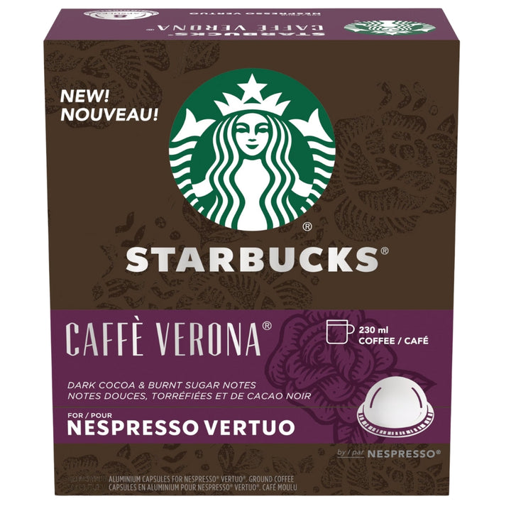 Starbucks - Capsules de café Vertuo Line par Nespresso