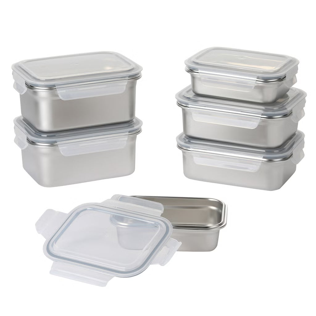 Neoflam - Set of 12 food storage containers
