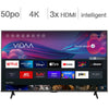 Hisense - 50" Class 4K UHD LED LCD TV - A6KV Series