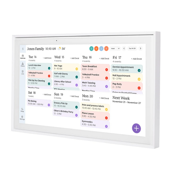 Skylight - Calendrier et organisateur à écran tactile intelligent 15 po