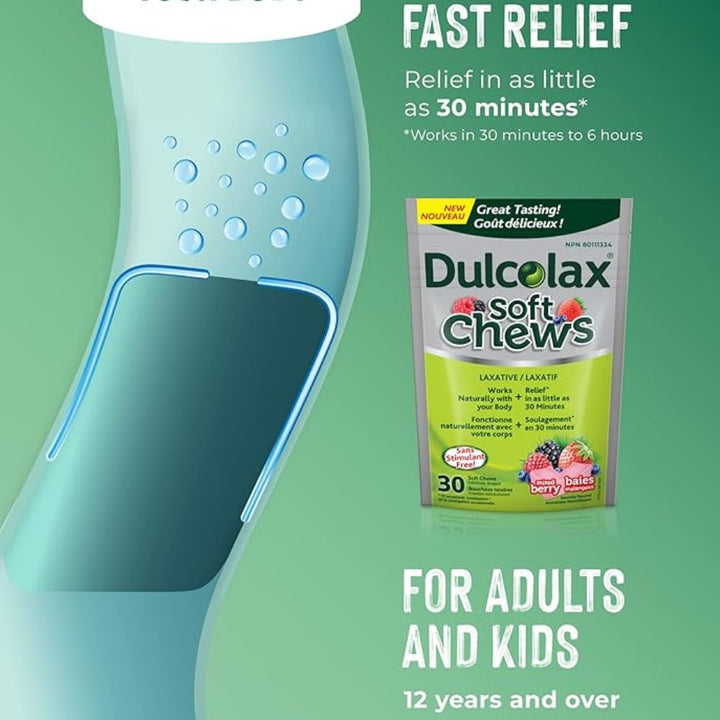 Dulcolax Soft Chews - 2-Pack