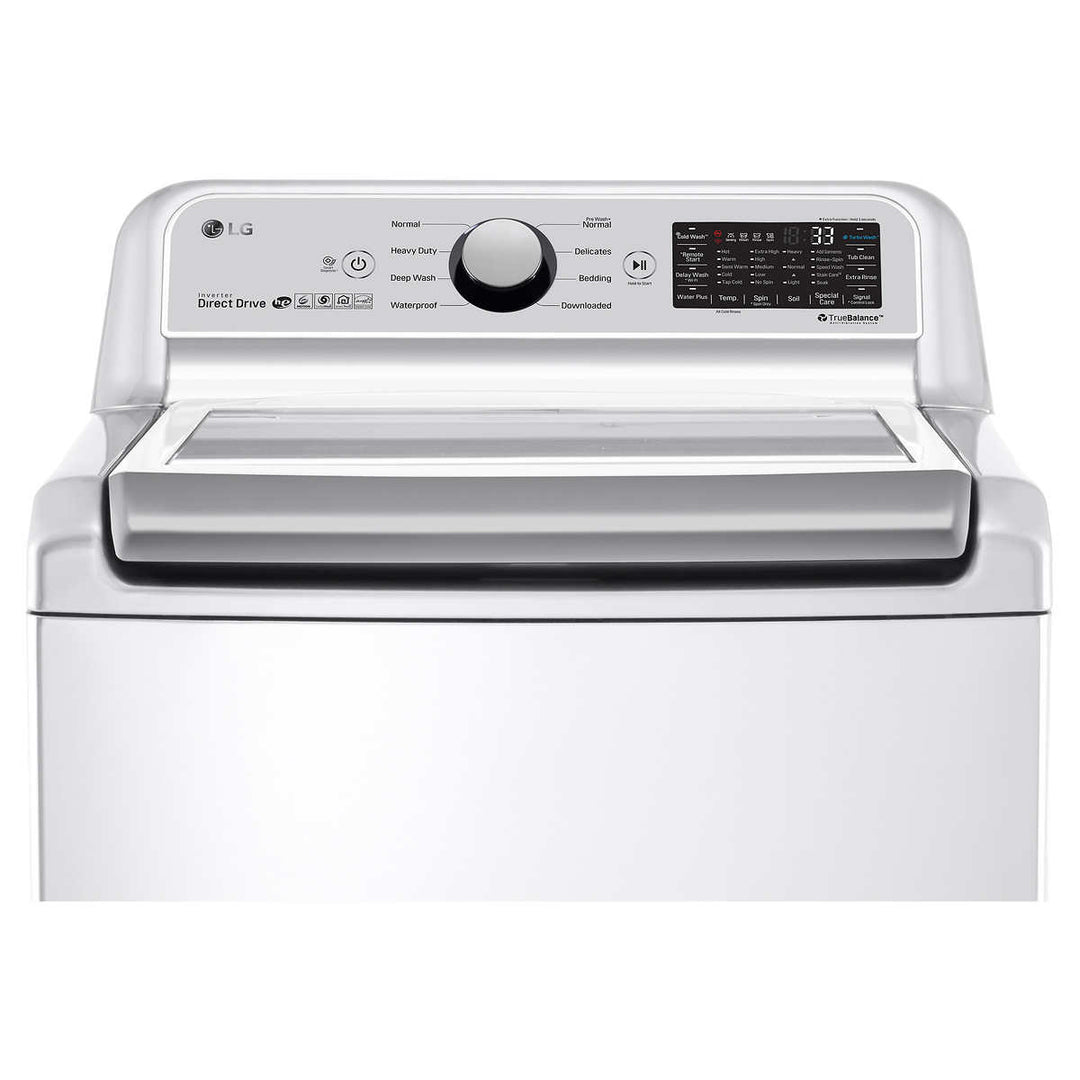 LG - Laveuse à chargement par le haut blanche de 5,8 pi³
