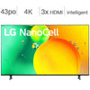 LG - 4K UHD LED LCD TV - 43-inch class - NANO75 series