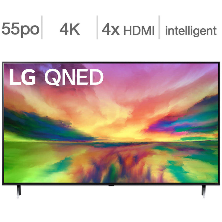 LG - 4K UHD LED LCD TV - 55-inch class - QNED80 series
