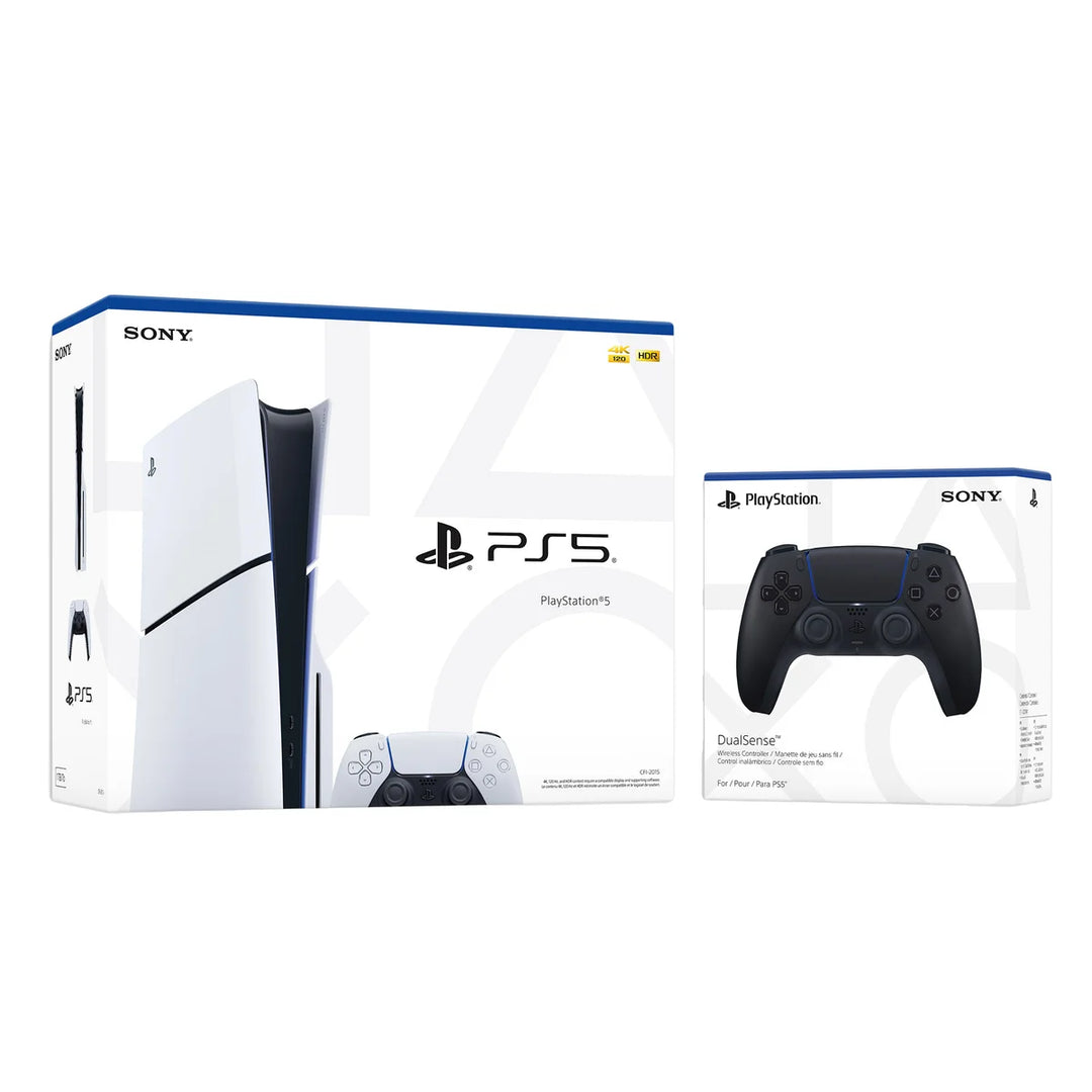 PlayStation 5 – Slim Console Set with Midnight Black DualSense Controller
