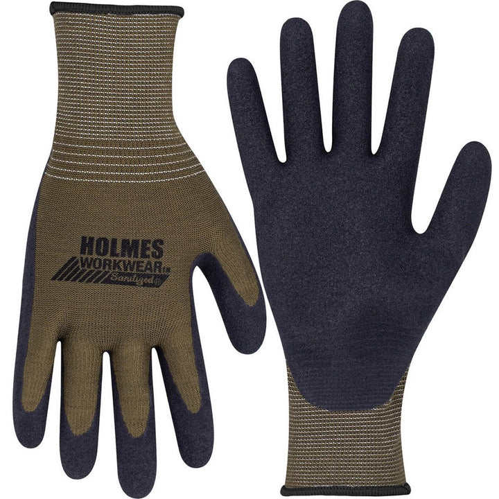 Holmes - Gants enduits de mousse de latex, paquet de 10