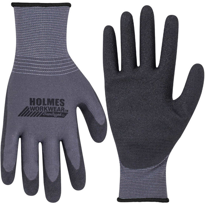 Holmes - Gants enduits de mousse de latex, paquet de 10
