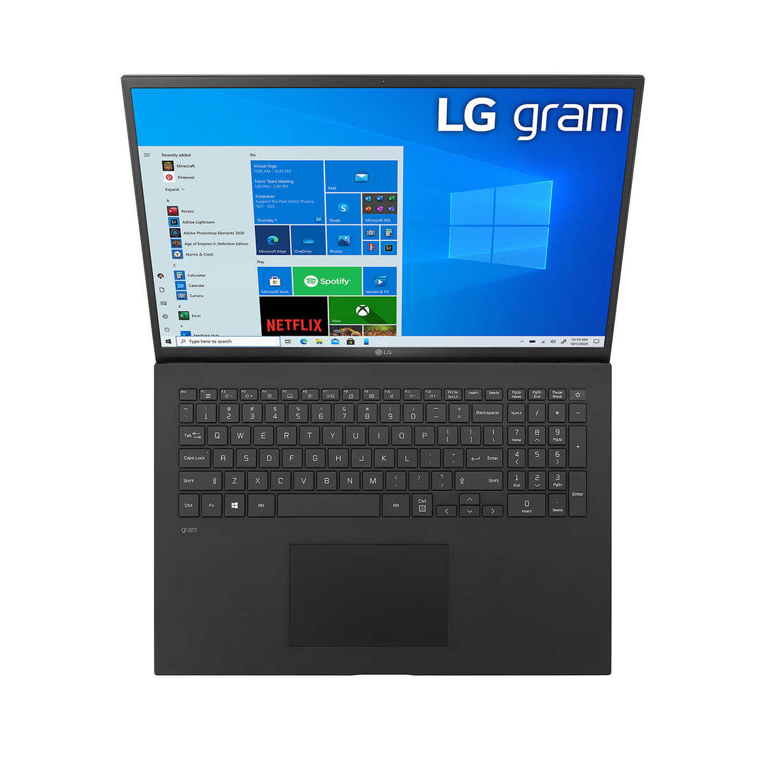 LG - Ordinateur portable Intel Evo LG gram 17 17ZB90R-K.AA75A9, i7-1360P
