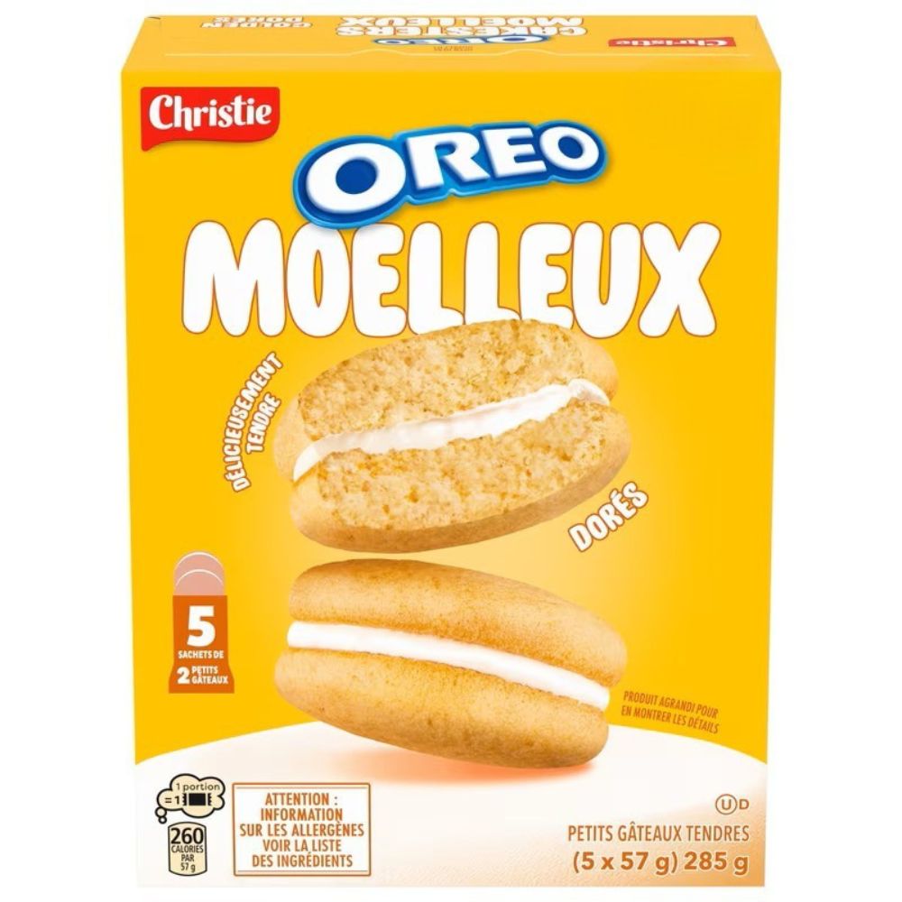 Christie - Gâteaux moelleux OREO Cakesters, 5 sachets de 57 g