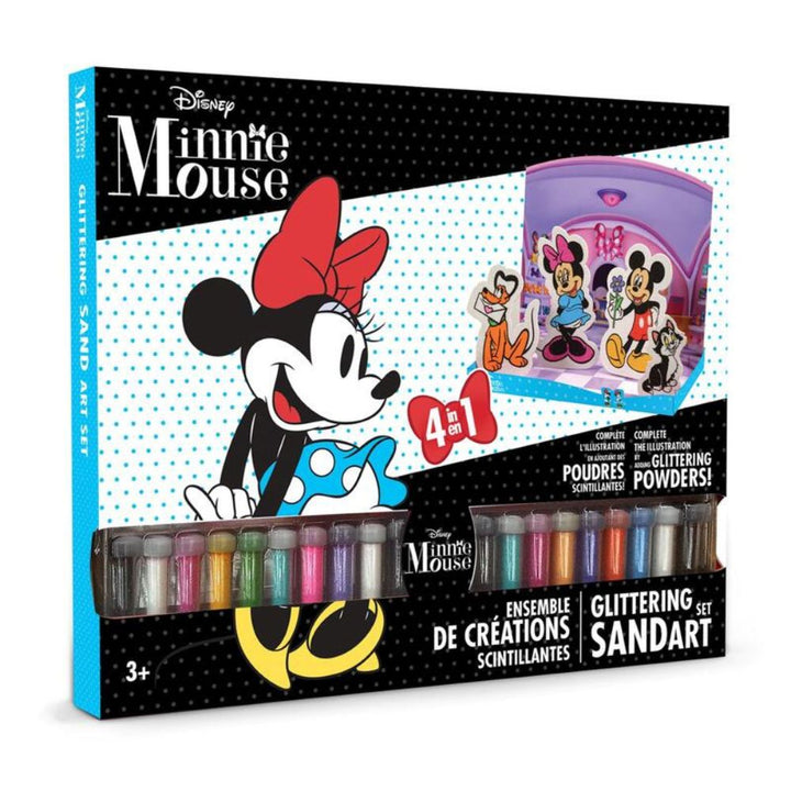 Disney 4-in-1 Glittering Sand Art Set - Minnie Mouse