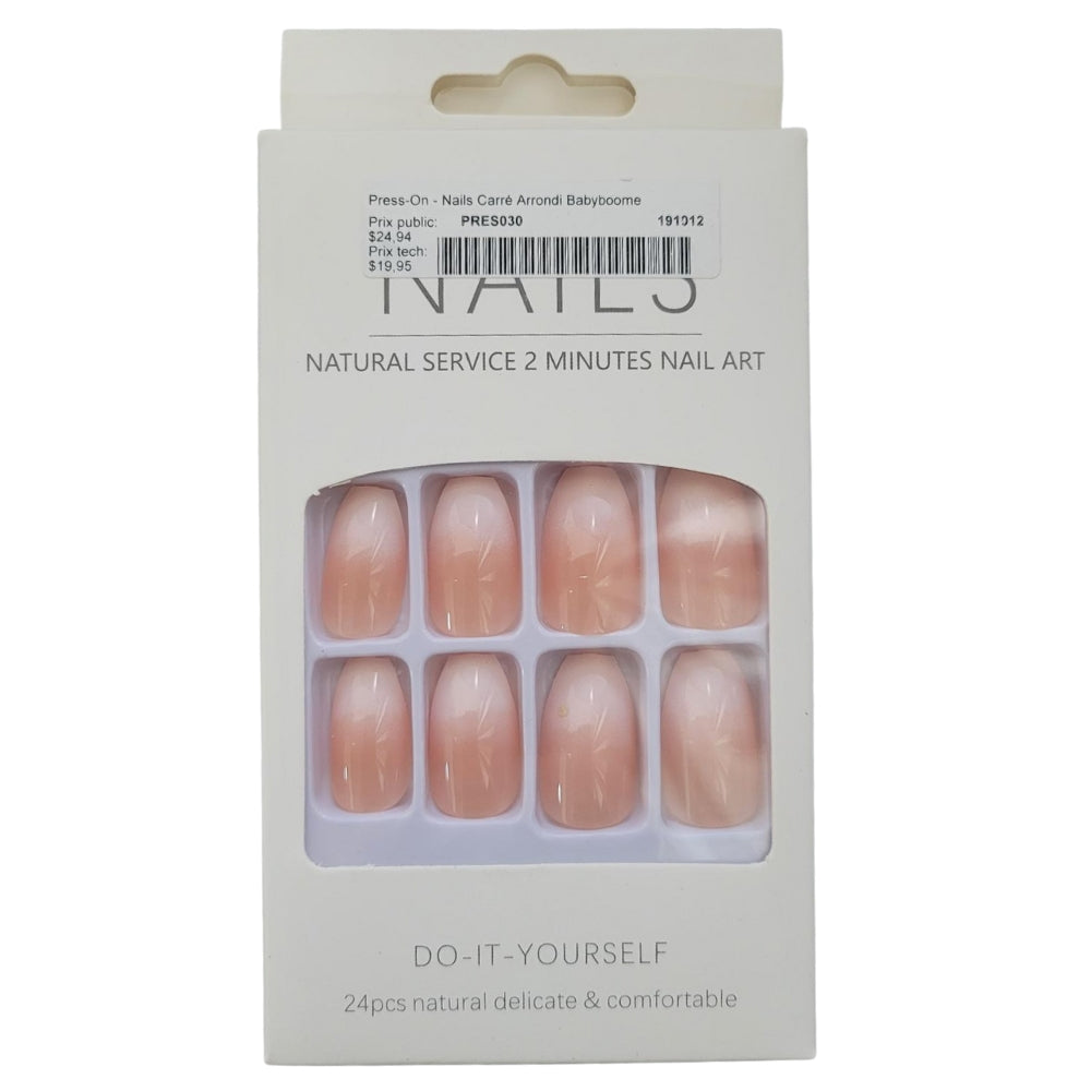 Press-On - Assortiment de faux ongle, 24 pièces