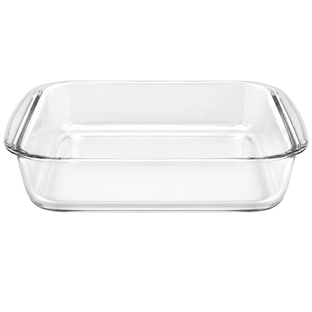 Starfrit - Plat de cuisson carré en verre borosilicate 1,8 L